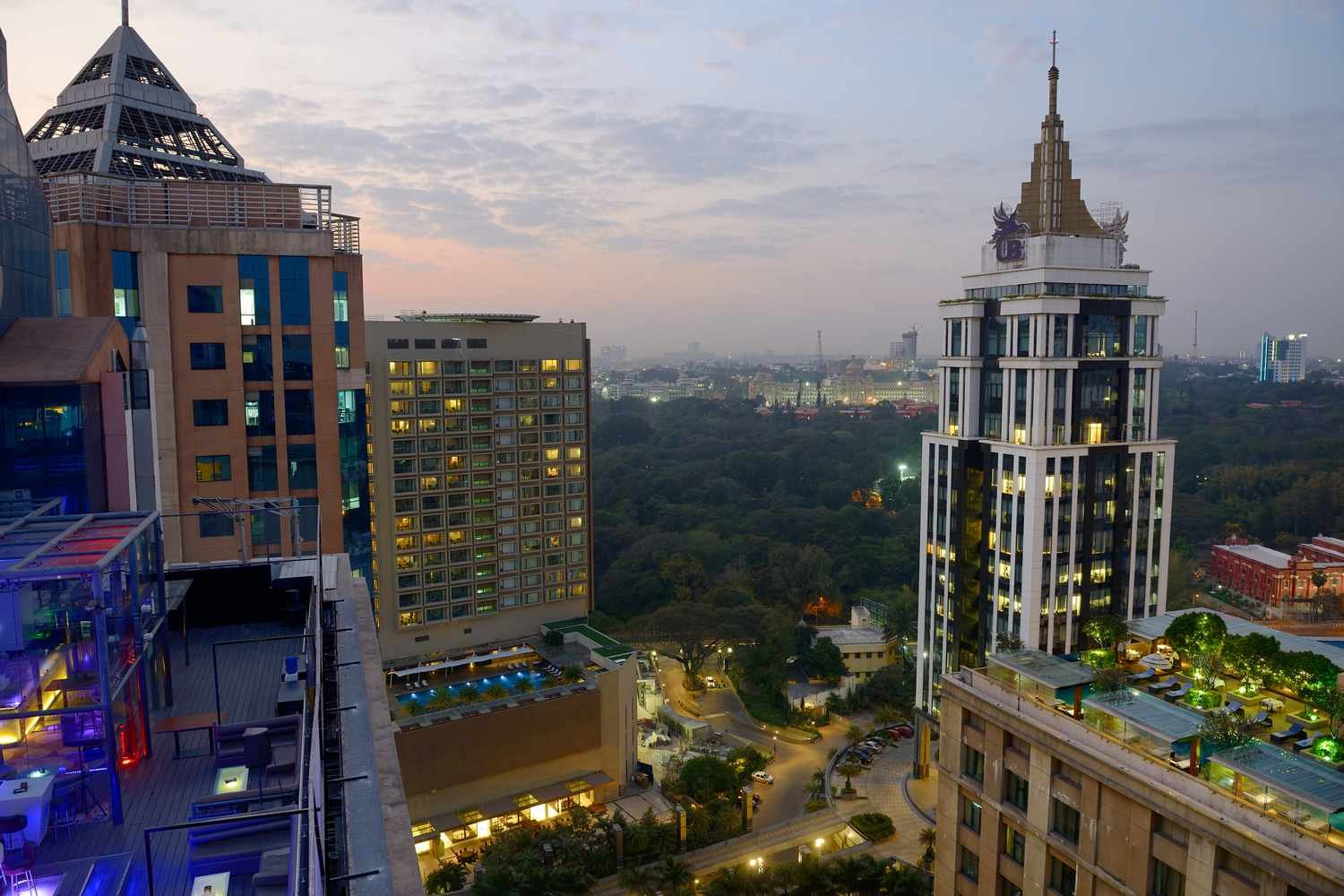 Arrivée à Bangalore